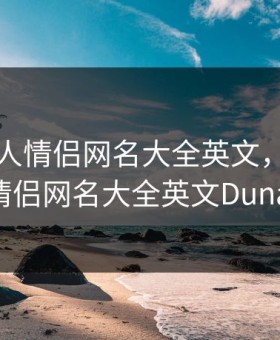 欧美私人情侣网名大全英文，欧美私人情侣网名大全英文Dunabe